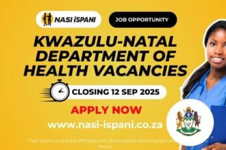 KwaZulu-Natal Department of Health Job Opportunities