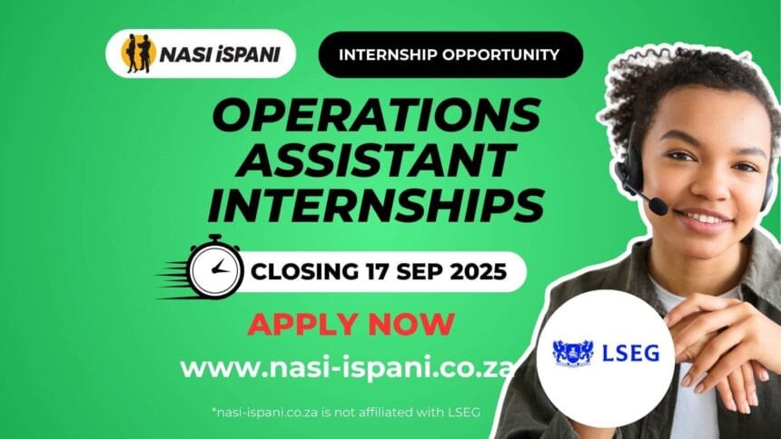 LSEG Operations Assistant Graduate Internships