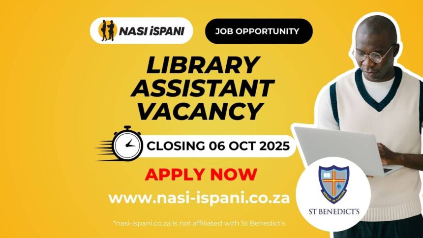 Library Assistant Job Opportunity at St Benedict’s 