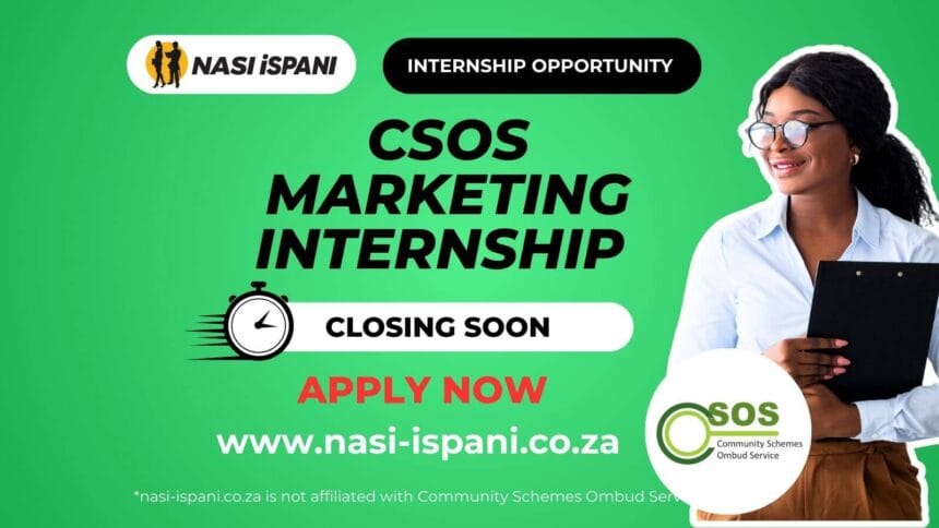 Marketing Internship at the Community Schemes Ombud Service