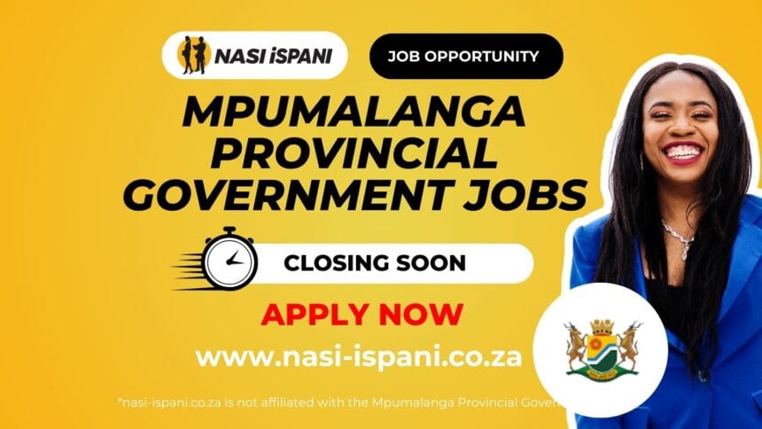 Mpumalanga Provincial Government Vacancies