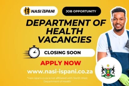 North-West Department of Health Vacancies
