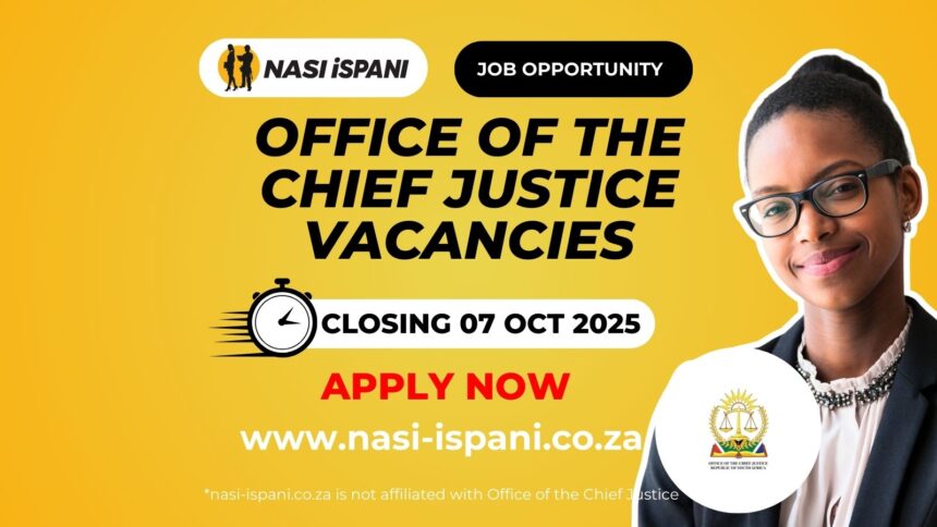 Office of the Chief Justice Vacancies