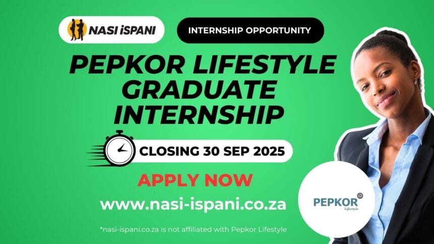 Pepkor Lifestyle Graduate Internship