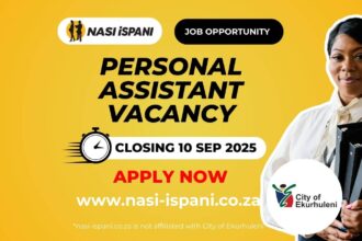 Personal Assistant Vacancy at the City of Ekurhuleni