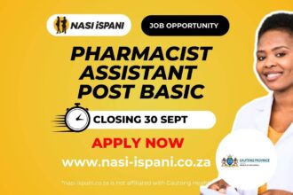 Pharmacist Assistant– Gauteng Department of Health