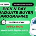 Pick n Pay Graduate Buyer Programme