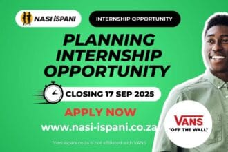 Planning Internship Opportunity at VANS