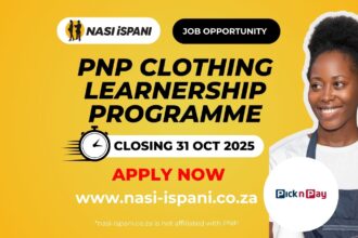 PnP Clothing Learnership Programme