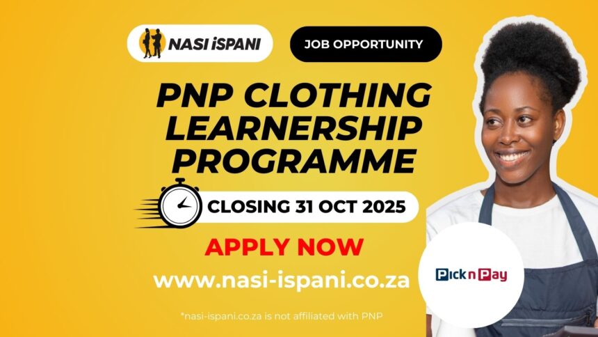 PnP Clothing Learnership Programme