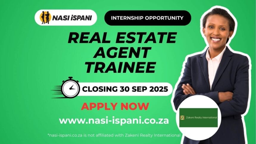 Real Estate Agent Trainee at Zakeni Realty International