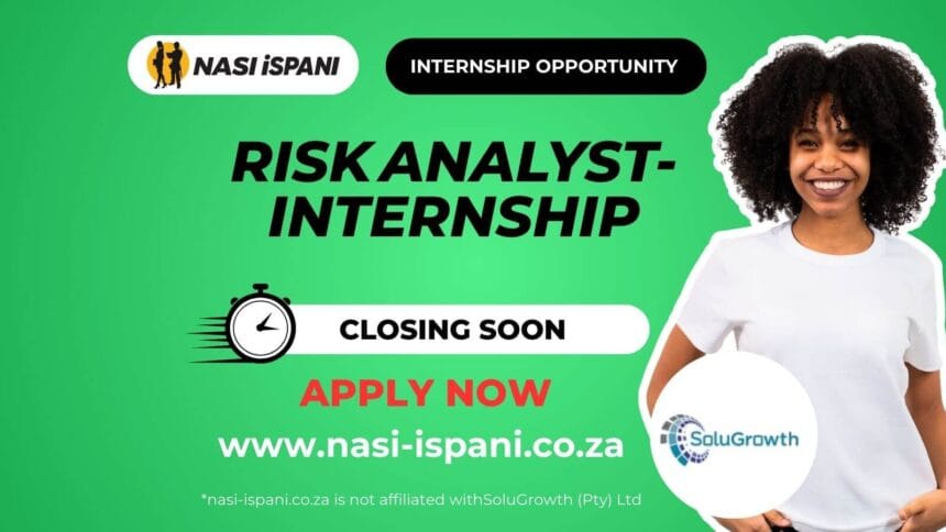Risk Analyst-Internship at SoluGrowth (Pty) Ltd.