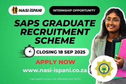 SAPS Graduate Recruitment Scheme 2025 / 2026