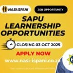 SAPU Learnership Opportunities