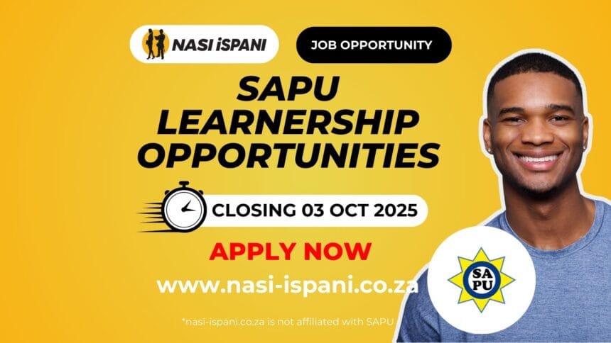 SAPU Learnership Opportunities