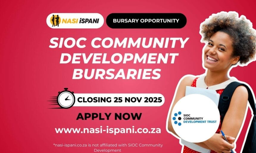 SIOC Community Development Trust Bursaries 2026