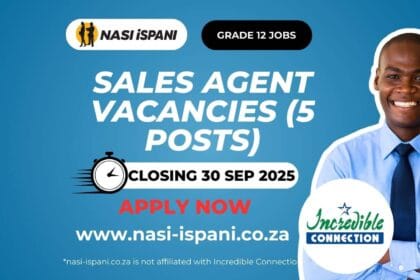 Sales Agent Vacancies at Incredible Connection (5 posts)