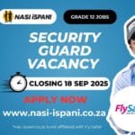Security Guard Vacancy at Fly Safair