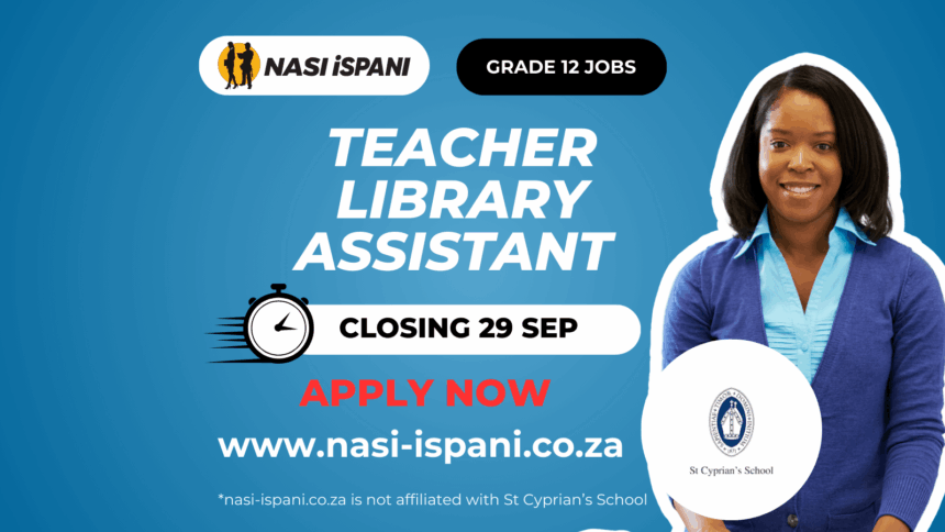 Teacher Library Assistant at St Cyprian’s School
