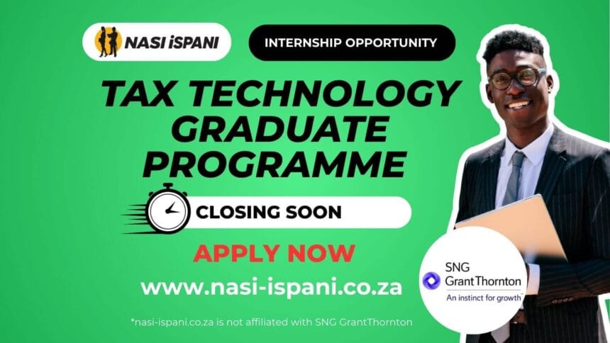 Tax Technology Graduate Programme 2026