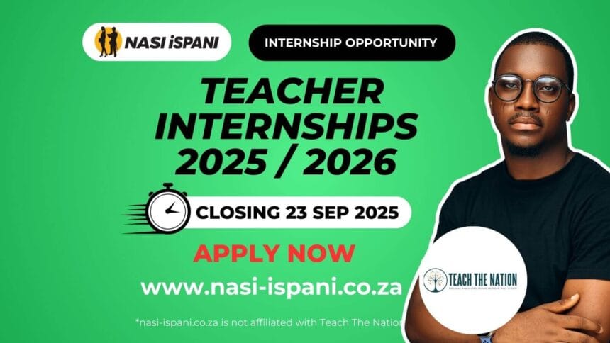 Teach The Nation (TTN) Teacher Internships 2025 / 2026