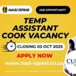 Temp Assistant Cook Vacancy at Curro Thatchfield