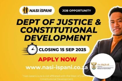 The Department of Justice and Constitutional Development Vacancies