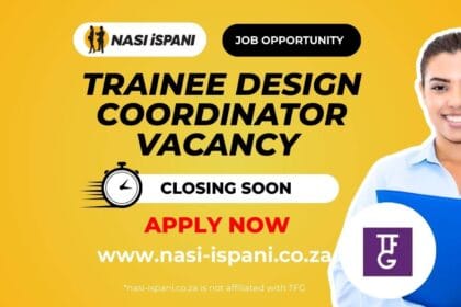 Trainee Design Coordinator Vacancy at TFG
