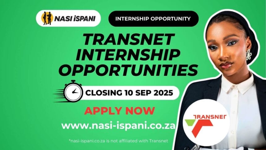 Transnet Internship Opportunities 2025
