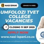 Umfolozi TVET College Vacancies (2 posts)