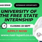 University of the Free State Internship