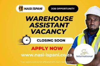 Warehouse Assistant Vacancy at Sun International