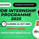 CIDB Internship Programme 2025