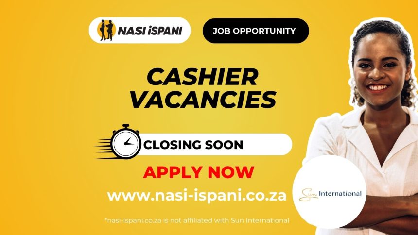 Cashier Vacancies at Sun International
