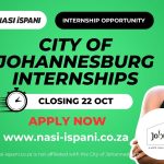 City of Johannesburg Internships