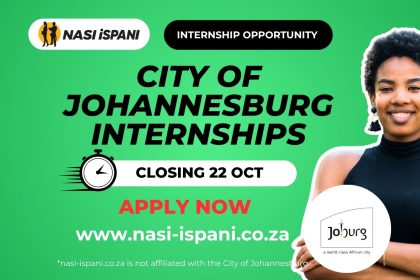 City of Johannesburg Internships