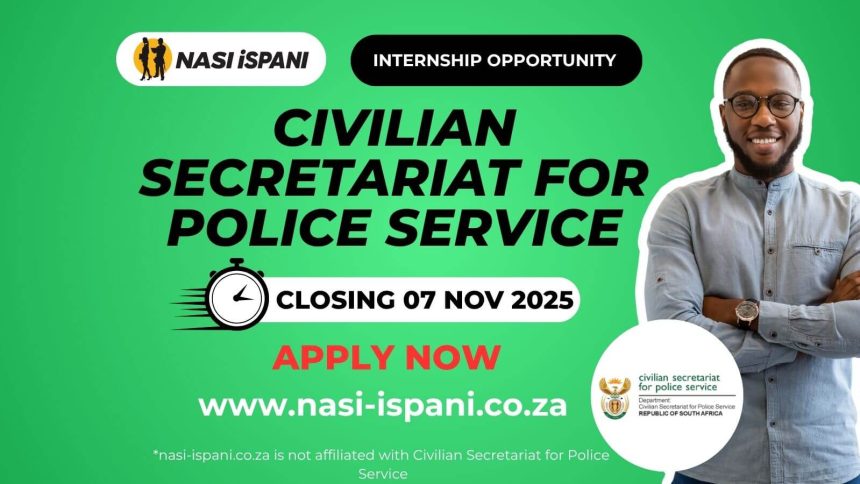 Civilian Secretariat for Police Service Internship Programme