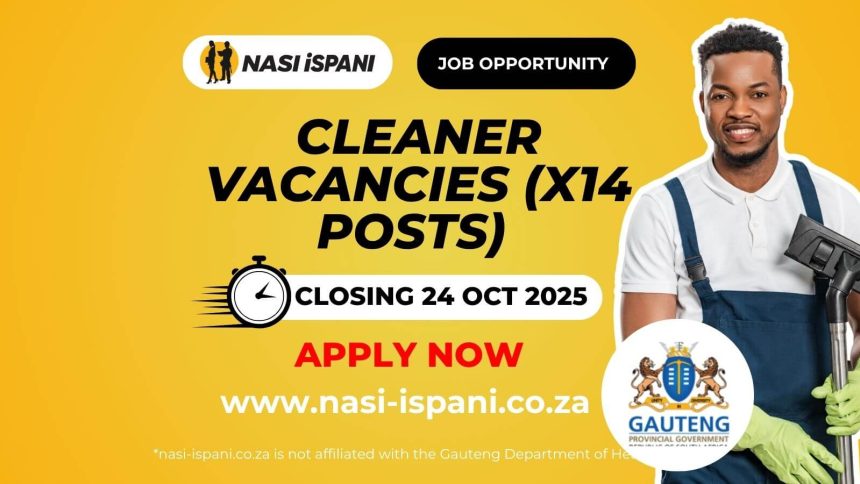 Cleaner Vacancies at Kalafong Provincial Tertiary Hospital