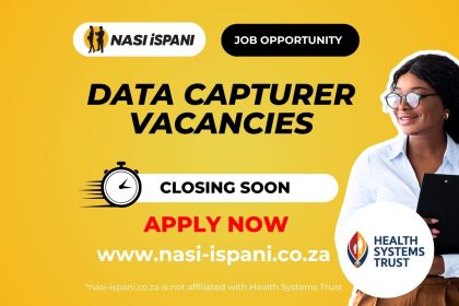 Data Capturer Job Vacancies