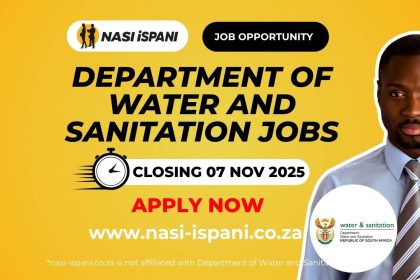 Department of Water and Sanitation Vacancies