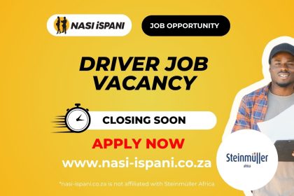 Driver Job Vacancy at Steinmüller Africa