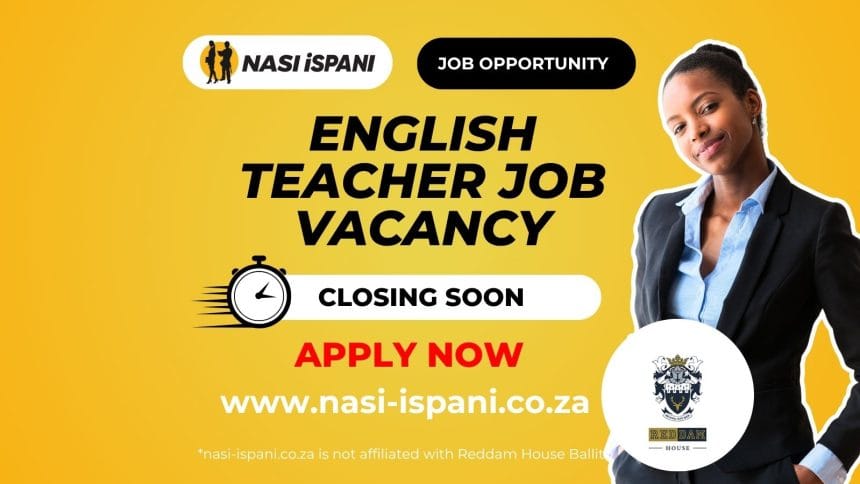 English Teacher Job Opportunity Reddam House Ballito