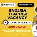 English Teacher Vacancy at Trinityhouse