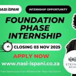 Foundation Phase Internship Steyn City School