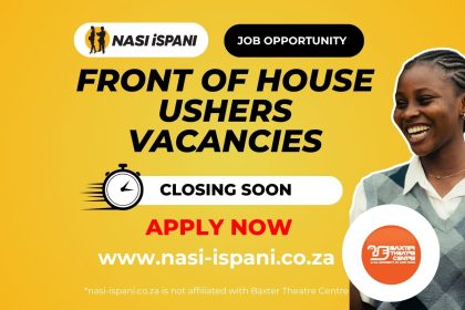 Front of House Ushers Vacancies