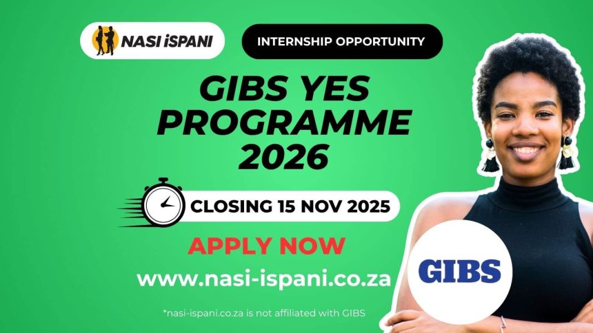 GIBS YES Programme 2026
