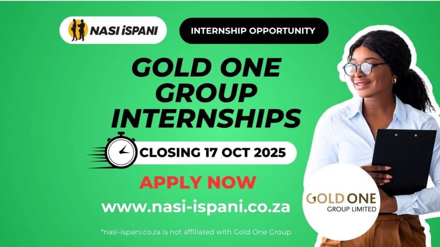 Gold One Group Internships 2026