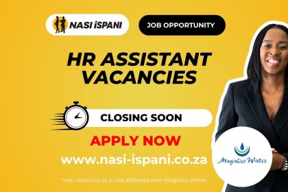 HR Assistant Vacancies at Magalies Water
