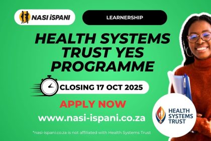 Health Systems Trust YES Programme (x25 posts)
