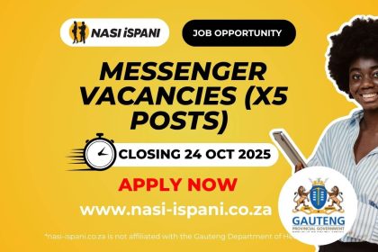 Messenger Vacancies at Kalafong Provincial Tertiary Hospital